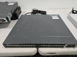 lot 89 image: Cisco Anatel TNY-WS3750X-3560X 48 Port Network Switch