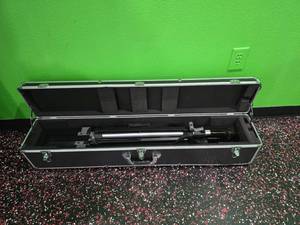 lot 95 image: Epson ES3000 ELPSC26H Portable Projection Screen Ultra w Rolling Case