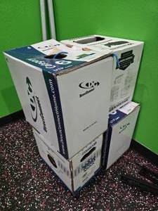 lot 113 image: Lot of 4 Boxes of Misc Wire