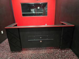 lot 126 image: Spectrum Industries Professional Esports Double Shoutcaster Station