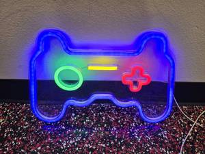 lot 160 image: LED Gaming Wall Dcor