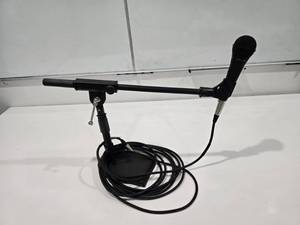 lot 173 image: Shure PGA58 Dynamic Vocal Microphone w Proline Microphone Stand