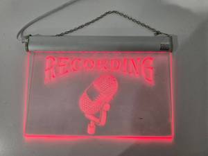 lot 188 image: Recording Hanging Wall Sign