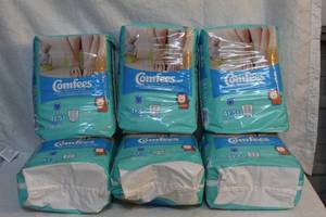 lot 103 image: 6 packs of Comfees pull-up 4T-5T