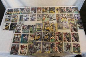 lot 111 image: Lot of foot ball cards