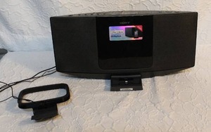 lot 223 image: Sony CD Player with iPod and iPhone doc  amfm radio (Tested)
