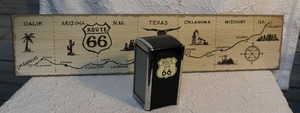 lot 229 image: Route 66 sign and Route 66 napkin holder
