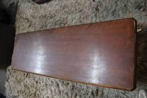 lot 295 image: Coffee table about 5 feet long and 20 inches wide and about 17 inches tall