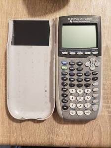 lot 106 image: TEXAS INSTRUMENTS TI 84 PLUS SILVER EDITION