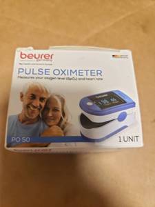lot 19 image: BEURER PULSE OXIMETER NEVER OPENED