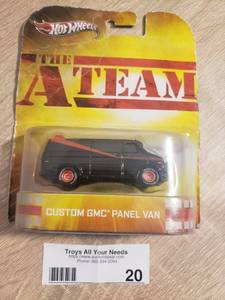 lot 20 image: HOT WHEELS THE A TEAM VAN IN ORIGINAL PACKAGE