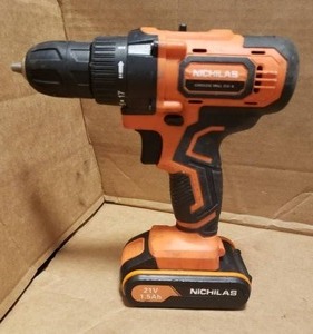 lot 15 image: 21V DRILL AND 1.5 AH BATTERY