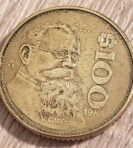 lot 42 image: $100 FOREIGN COIN