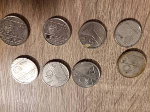 lot 55 image: 8 FOREIGN COINS