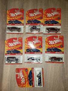 lot 27 image: 7 HOT WHEELS CLASSICS IN ORIGINAL PACKAGES
