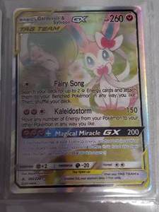 lot 82 image: Pokemon card GARDEVOIR & SYLVEON GX