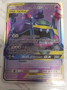 lot 83 image: Pokemon Card MUK & ALOLAN MUK GX