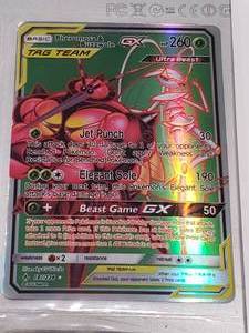 lot 99 image: Pokemon Card RHEROMOSA & BUZZWOLE GX