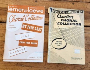 lot 120 image: Vintage Choral Collection music books - Lerner & Loewe and Rodgers & Hammerstein