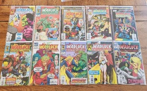 lot 150 image: Selection of Marvel Comics - Warlock and the Infinity Watch