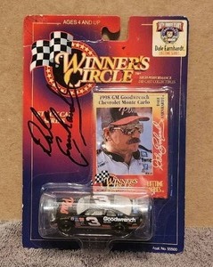 lot 127 image: Collectible Winners Circle diecast Dale Earnhardt - Nascar racecar - Autographed - Authenticity unknown
