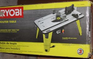 lot 1 image: Ryobi Router Table, Sealed in box