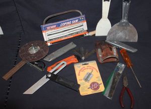 lot 107 image: Assortment of Hand Tools as Shown