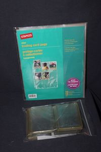 lot 137 image: Sports card Sleeves and Pages