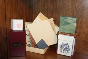 lot 163 image: Decorative Specialty Gift Boxes