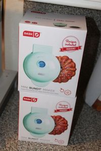 lot 167 image: Two Unused Electric Bundt Cake Makers