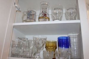 lot 177 image: Variety of Glasses