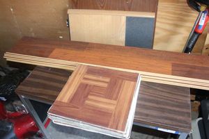 lot 274 image: DSnap Flooring and Peel n Stick Tile Squares as Shown
