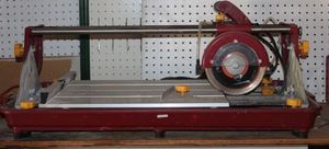 lot 16 image: Chicago Electric 7 Bridge tile Saw