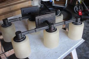 lot 18 image: Two Light Fixtures