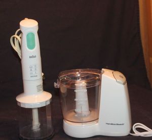 lot 345 image: Two Styles of Food Processors