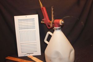 lot 418 image: Paint Hopper, Air Vent Cover, and More