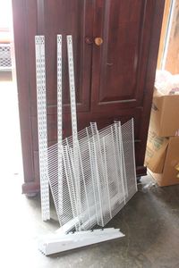 lot 436 image: Wall shelves