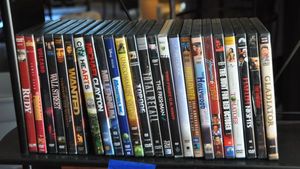 lot 483 image: DVDs