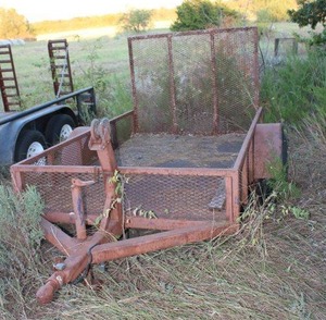 lot 257 image: Utility trailer