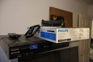 lot 93 image: Panasonic DVDCD player and Philips DVD player