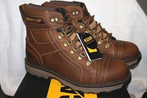 lot 160 image: NEW Caterpillar mens boots size 8.5