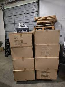lot 1 image: Pallet of NEW K8IROS (Spencer Dinwiddle) Mark II Graffiti Mens Shoes.  10 Pairs of Shoes Per Box.  QUANTITY 16 BOXES PER PALLET  BID IS TIMES THE QUANTITY SO YOU ARE BIDDING PER BOX