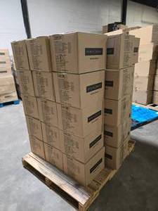 lot 15 image: MASSIVE Pallet of Infinite Black Elder Dice Sets for Dungeons & Dragons.  QUANTITY 40 CASES TOTAL  BID IS TIMES THE QUANTITY SO YOU ARE BIDDING PER CASE