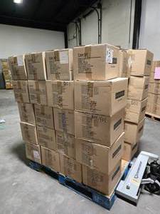 lot 16 image: MASSIVE Pallet of Infinite Black Elder Dice Sets, Deck Boxes & Books for Dungeons & Dragons.  QUANTITY 50 CASES TOTAL  BID IS TIMES THE QUANTITY SO YOU ARE BIDDING PER CASE