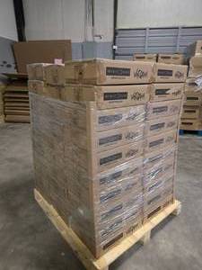 lot 21 image: Pallet of NEW Infinite Black Vast Grimm Cruisers RPG (Role Playing Game) Hardcover Expansion Books.  40 Books Per Case.  60 CASES ON THE PALLET  BID IS TIMES THE QUANTITY SO YOU ARE BIDDING PER CASE