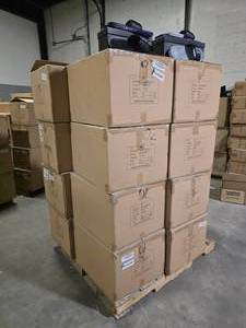 lot 53 image: Pallet of NEW Sandalboyz Spencer Dinwiddle Signature Sandals.  12 Pairs of Sandals Per Box.  QUANTITY 15 BOXES PER PALLET  BID IS TIMES THE QUANTITY SO YOU ARE BIDDING PER BOX