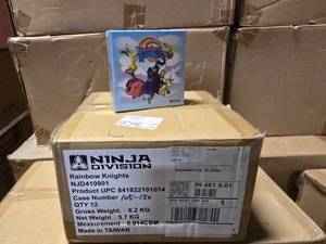 lot 55 image: NEW Ninja Division Rainbow Knights Card Game.  12 Boxes Per Case.  QUANTITY 11 CASES.  BID IS TIMES THE QUANTITY SO YOU ARE BIDDING PER CASE