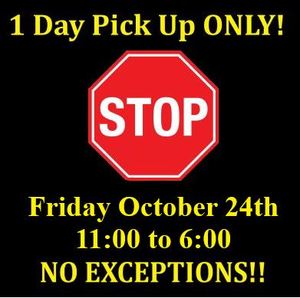 lot 50 image: IMPORTANT  1 DAY PICK UP ON FRIDAY ONLY