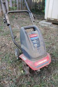 lot 82 image: Troy Bilt electric cultivator