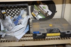 lot 215 image: Misc. pool parts,